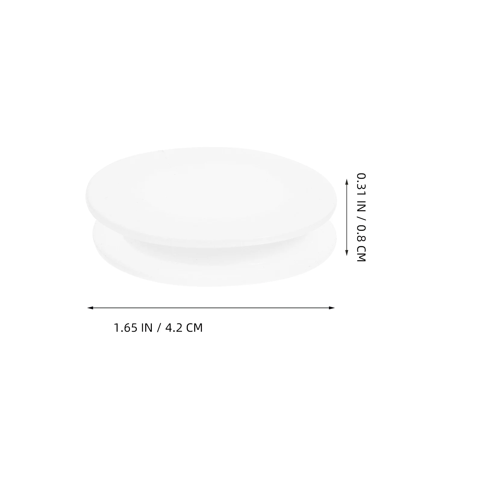 

20pcs Piggy Bank Stopper Round Plug Replacement Saving Box Bottom Cover Plugs Pvc Material Easy Install