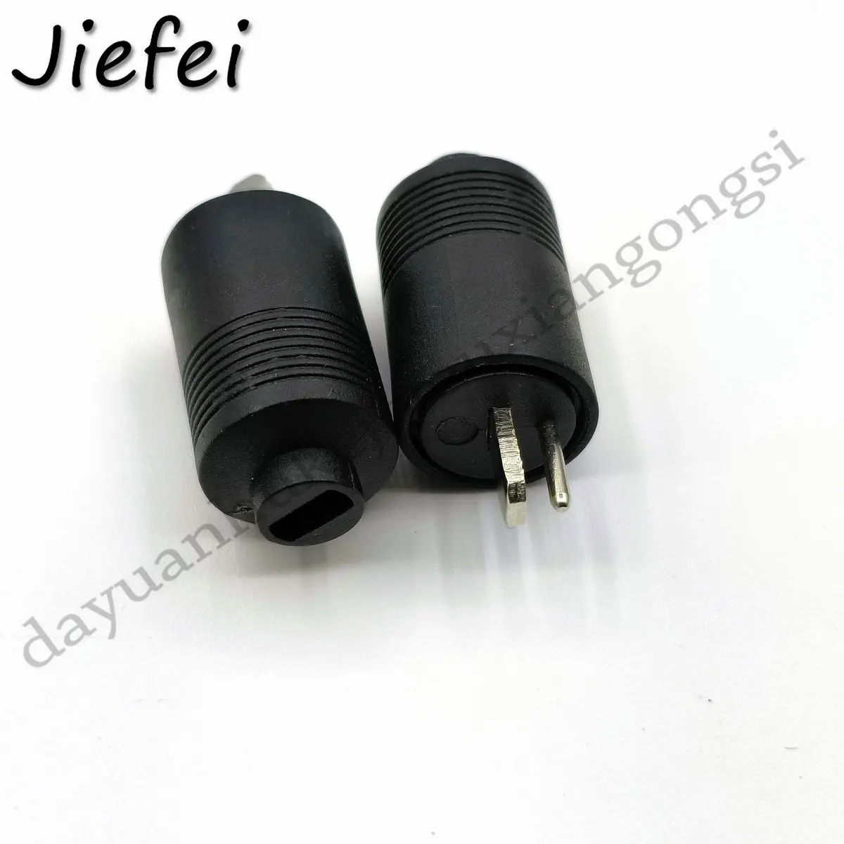 2Pcs 2 Pin DIN Male / Female Speaker Plug 2-Pin Plug Hifi Loudspeaker Solder adapter Selling