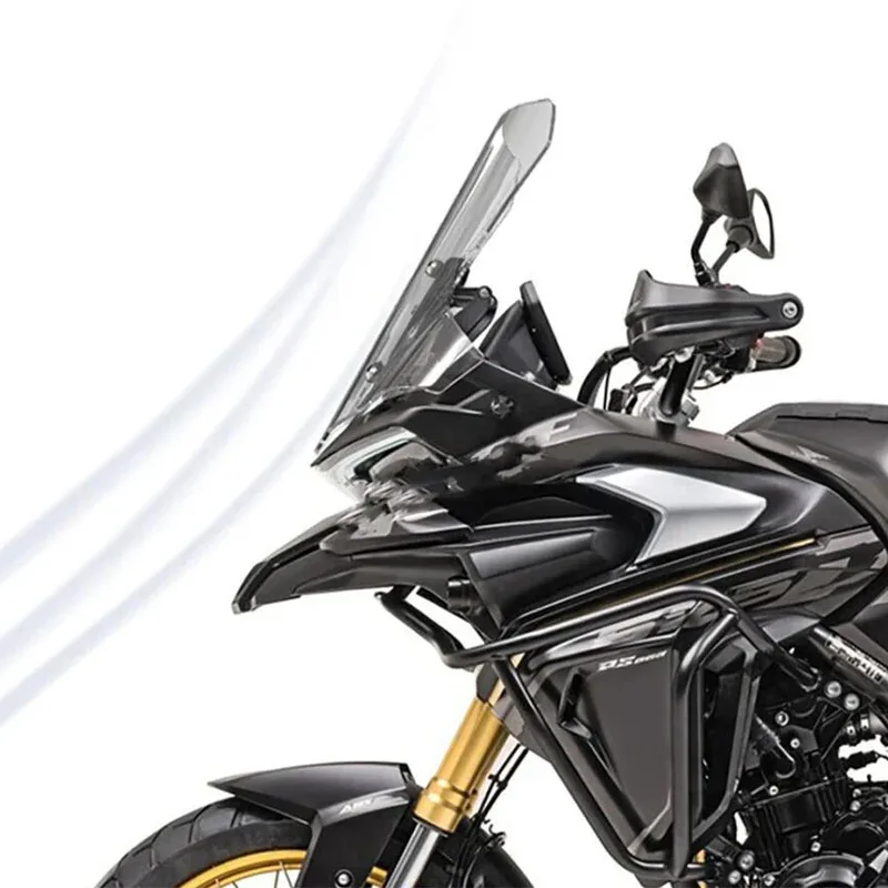 ملحقات DS625X للزجاج الأمامي للدراجات النارية LONCIN VOGE DS 625X DSX625 625 DSX DSX 625 منحرف الزجاج الأمامي المرتفع #3