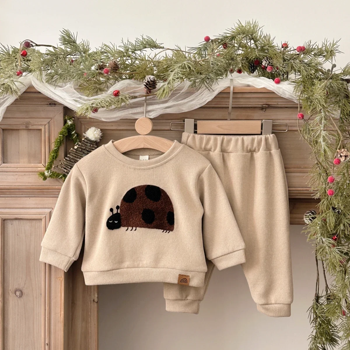 Babykleidung Baumwolle Sets Herbst Casual 2-teilig Kinder Sets Sportanzug für Baby Jungen Mädchen Kleidung Top + Hosen 1-3 Jahre
