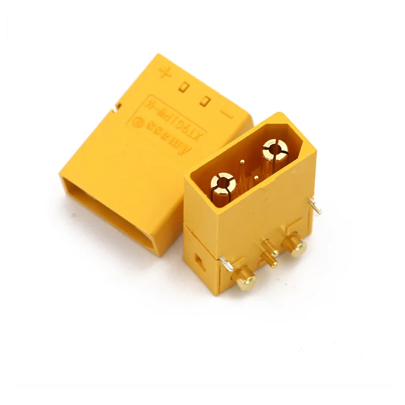 

5/10/20/50 Pairs Amass XT90IPW (2+2) Plug Connectors 4.5mm XT90 IPW Gold Bullet Connector Plug Male Female For RC Lipo Battery