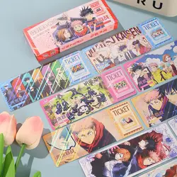 Jujutsu Kaisen Itadori Yuji Gojo Satoru Fushiguro Megumi Anime Peripheral Postcard Laser Ticket Collection Card Bookmark Gift