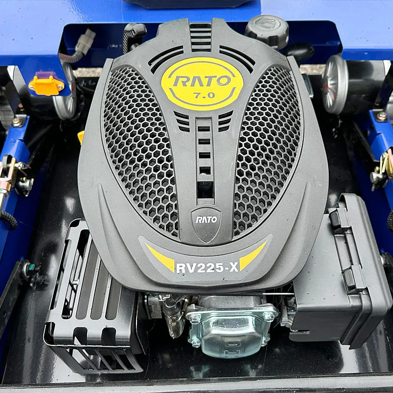 Customized Remote Control Tracked Lawn Mower 9 HP Slope Garden Reclamation  Grass Cutter Weed Killer