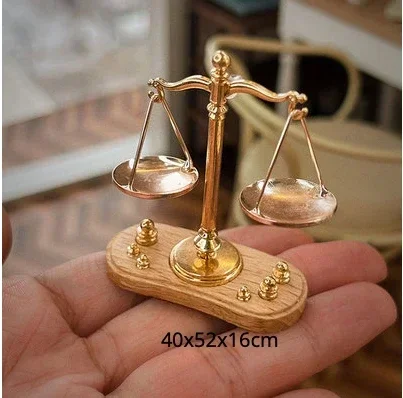 1:12 Doll House Miniature Globe Mini Chandelier Lamp Candle Mini Alarm Clock Telephone Computer Set Nordic Greek Plaster Statue