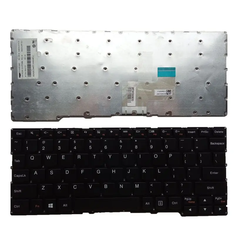 

US Laptop Keyboard for Lenovo Yoga 3 11 (11") 80J8 300-11IBR 300-11IBY 700-11ISK YOGA311 700-11 710-11 replace English