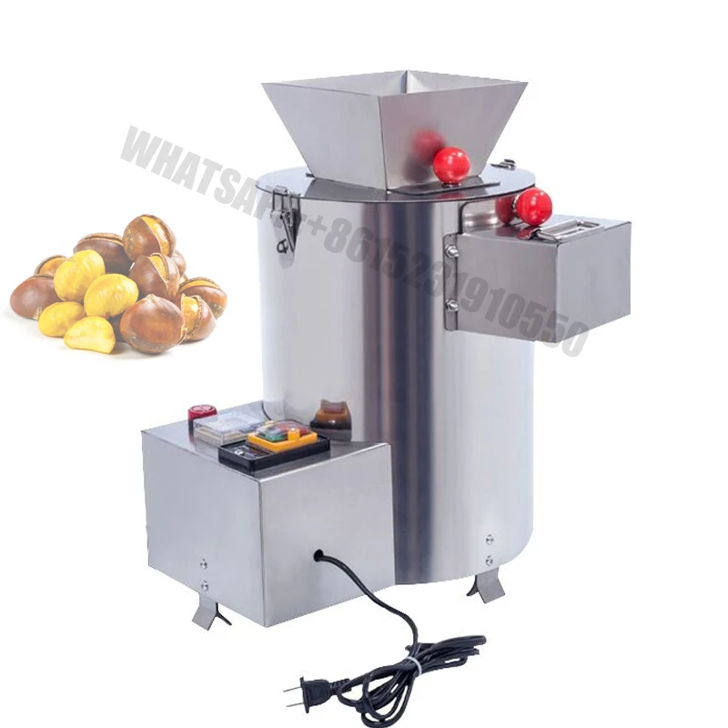 Fully Automatic Chestnut Peeling Machine Does Not Hurt Chestnuts Complete Shelling Maker