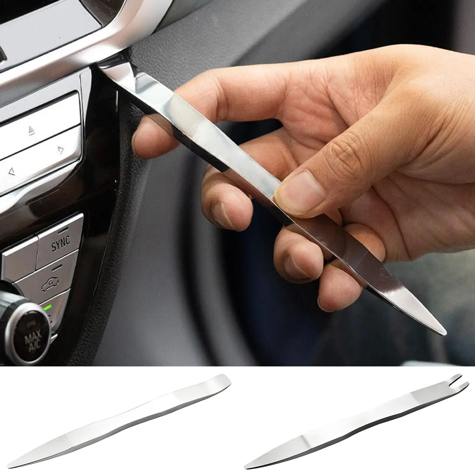 

Металлический лопатка из нержавеющей стали, ломок для разборки для ежедневной мастерской, обслуживание автомобилей, разборка гаража, ремонт дома