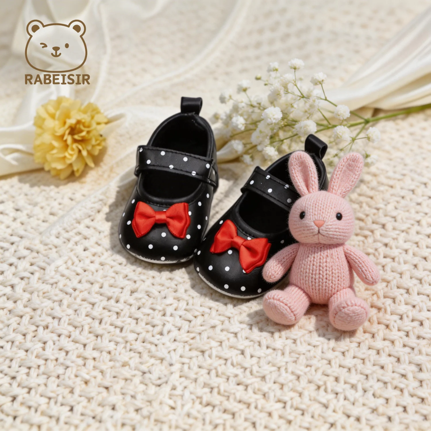 Baby Step Shoes Baby's First Pair of Toddler Shoes Baby Shoes Breathable Non-slip Girls Fashion Shoes Princess Style