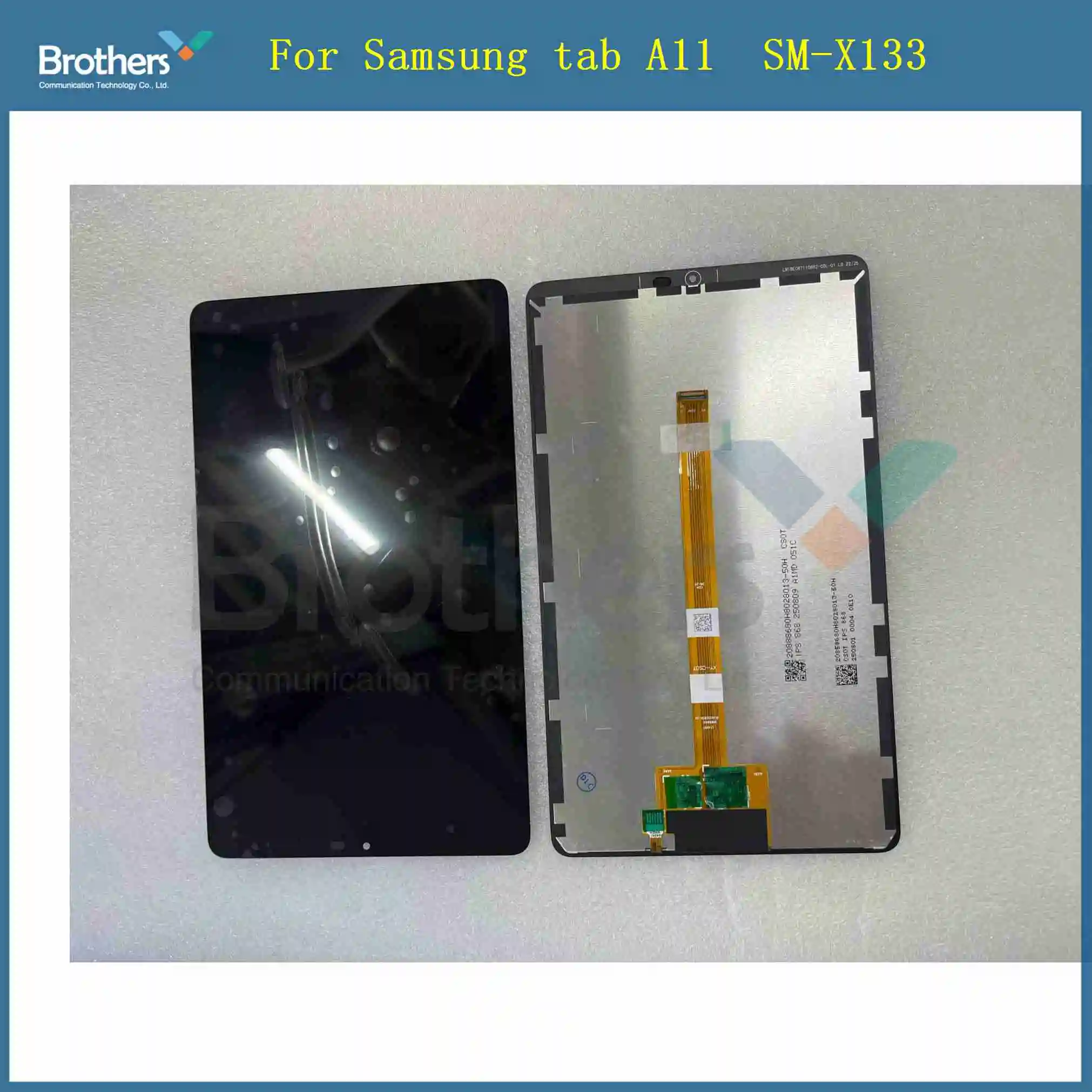 

For Samsung galaxy tab A11 8.7'' 2025 X133 X130 X135 LCD Display Touch Screen Digitizer Glass Assembly