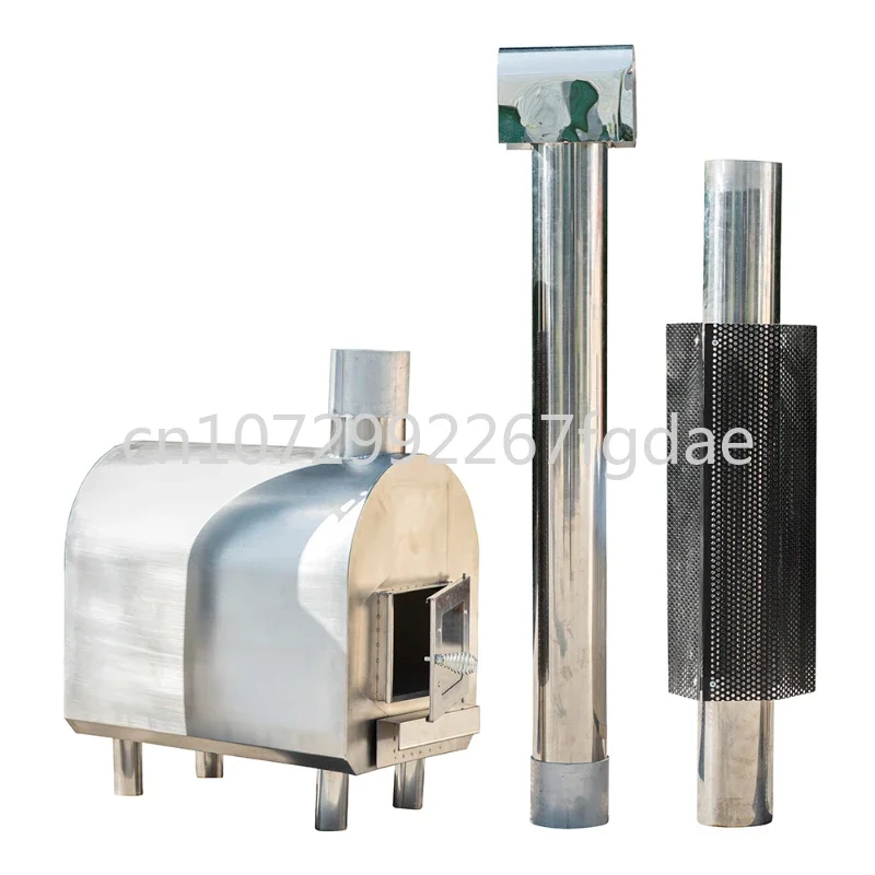 Combustion Heater for 6 People, Outdoor Hot SPA, Outdoor Bathtub, Wood Burning Hot Water Bathtub