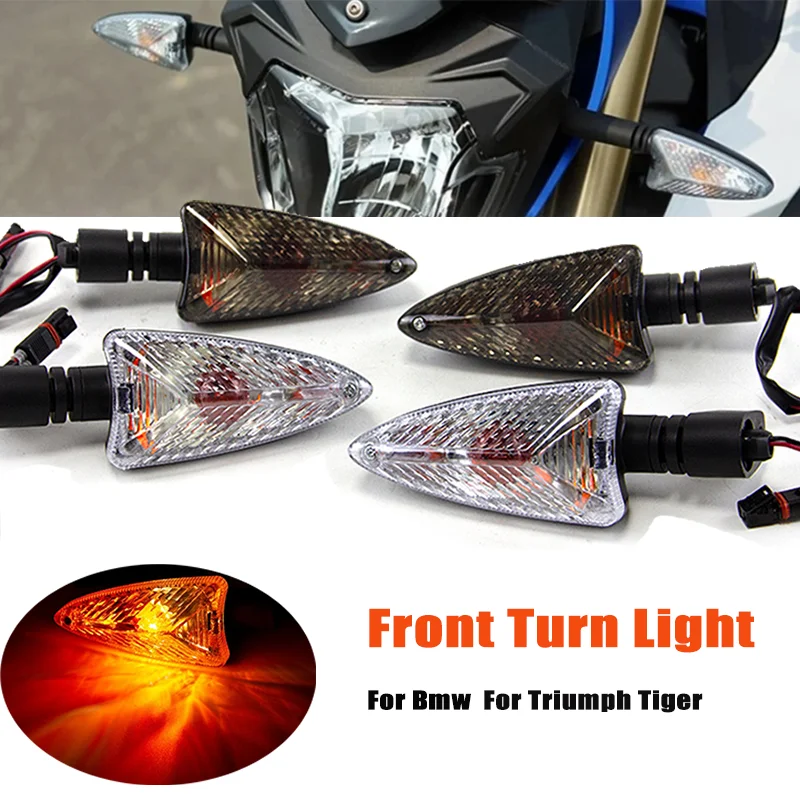 Motorcycle Front Turn signals Light Directional For Bmw S1000rr F800gt F900r R1250r C600 R1250gs  For Triumph Tiger 800 Aprilia