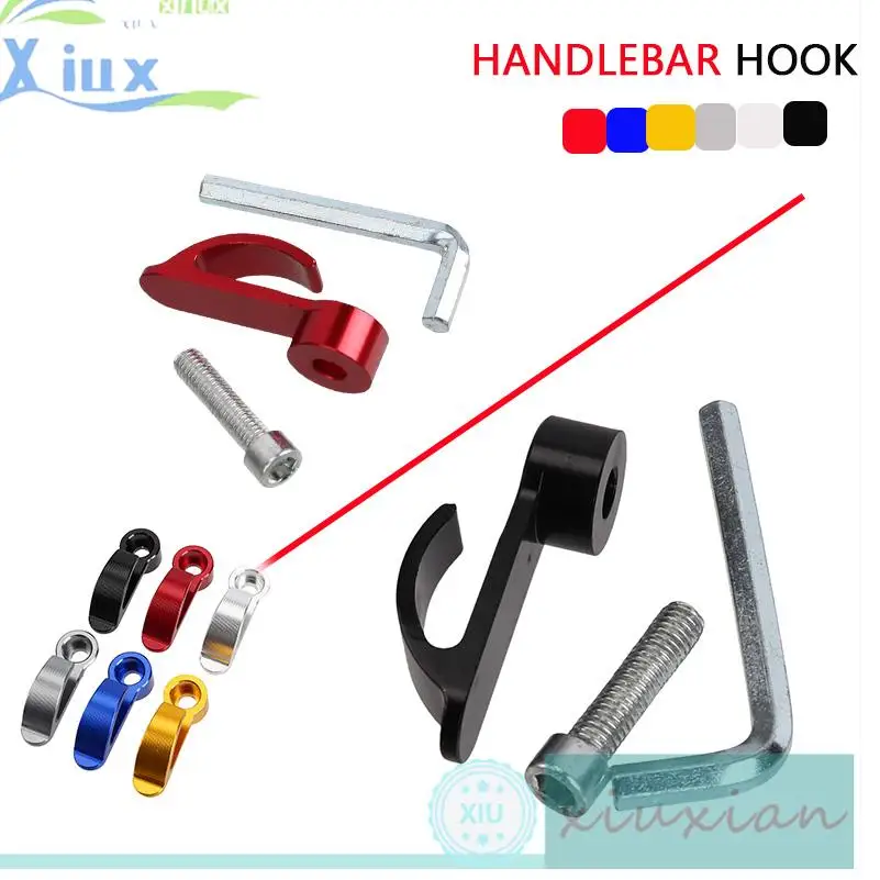 Universal Motorcycle Hook Aluminium Alloy Helmet Hook Single Hole Hook For Dirt Bike Electric Scooter Motorcycle