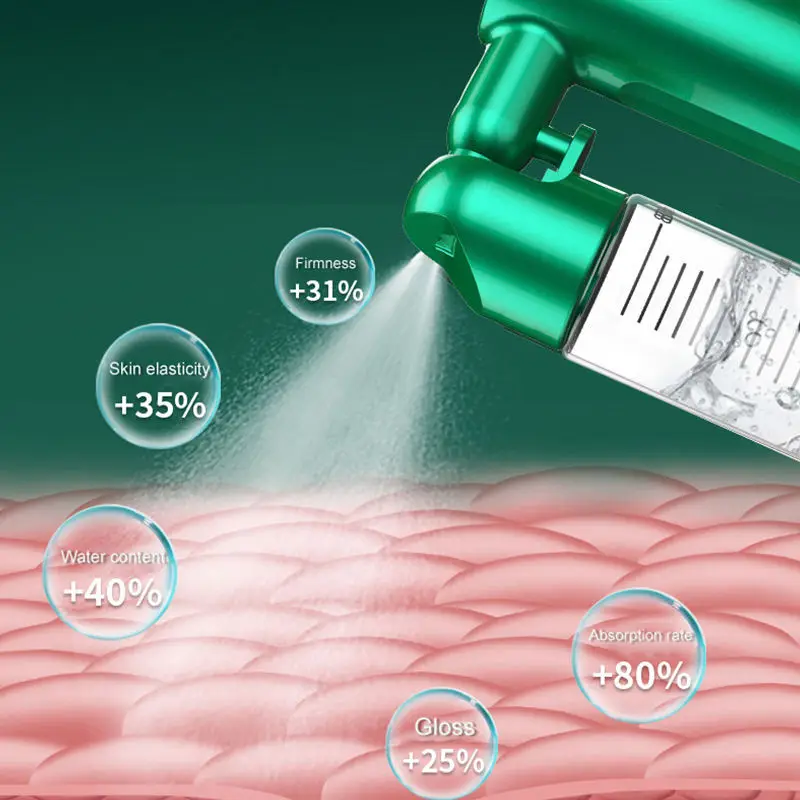 Sauerstoff Wasser injektion Hautpflege Airbrush Gesichts Handheld tragbare Gesichts dampfer persönlichen Luftbe feuchter Frauen Beauty-Tools