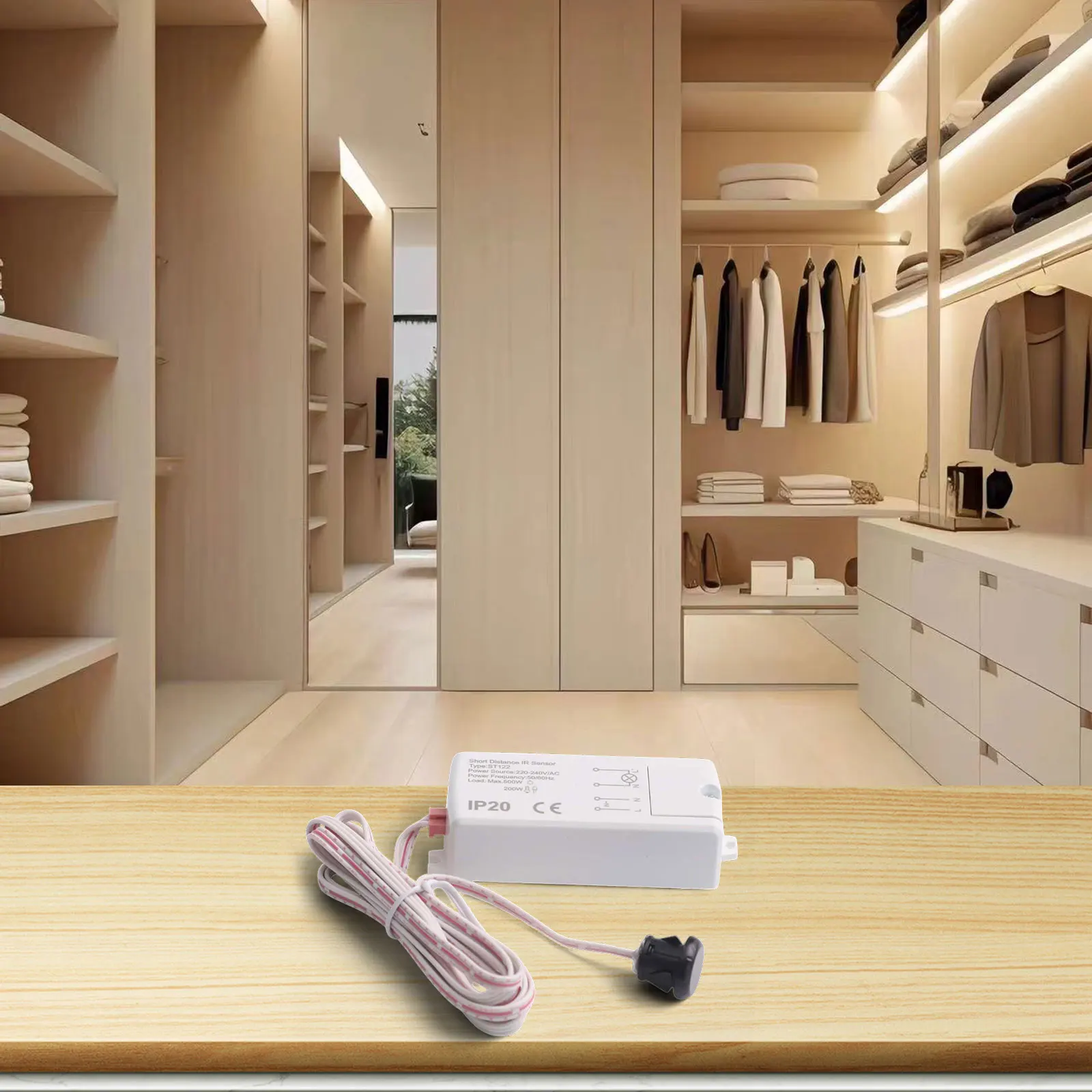 

Контроллер домашнего освещения, датчик приближения, бесшовный переключатель активации, расстояние обнаружения 5-6 см для современной мебели