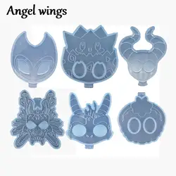 DY1784 Anime Head Resin Mold, Silicone Safe for Confectionery Editable Candy Chocolate Fondant Sugarcraft Cake Molds