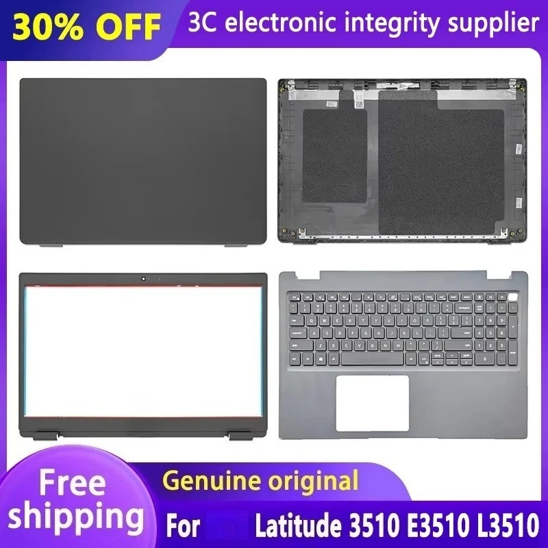 

NEW Laptop Case LCD Back Cover Front Bezel Keyboard For Latitude 3510 E3510 L3510 15.6 08XVW9 0GCK6R 0PG2XT 0JYG4Y 0MH24R