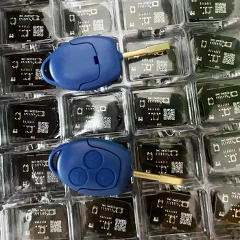 TXK 018138   PN 6C1T-15K601-AG nuevo tablero negro mejorado nunca perder el código para Ford Transit 2006-2014 llave remota 434MHz 4D63 Chip