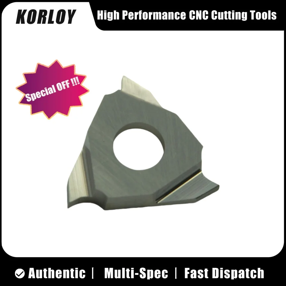 

KORLY Оригинальный TGF TGF32 TGF32L 175 300 TGF32R 100 150 175 200-CRT 010 CN3000 CN2000 Вставка с канавками 10 шт.