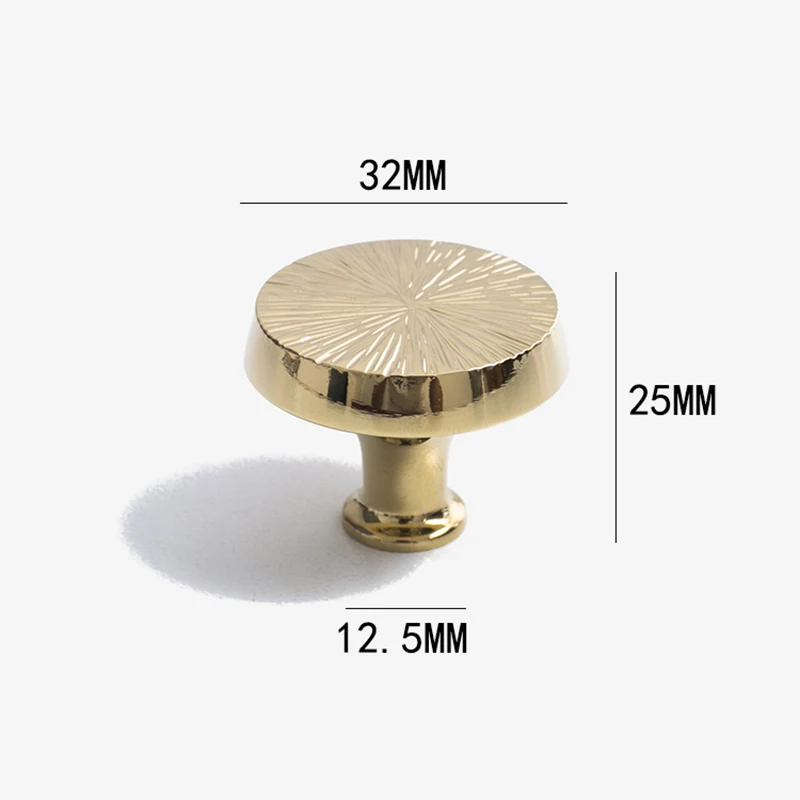 High-end 4PCS Solid Brass Furniture Pulls Handles Drawer Knobs Cupboard Wardrobe Closet Dresser TV Wine Cabinet Pulls Knobs