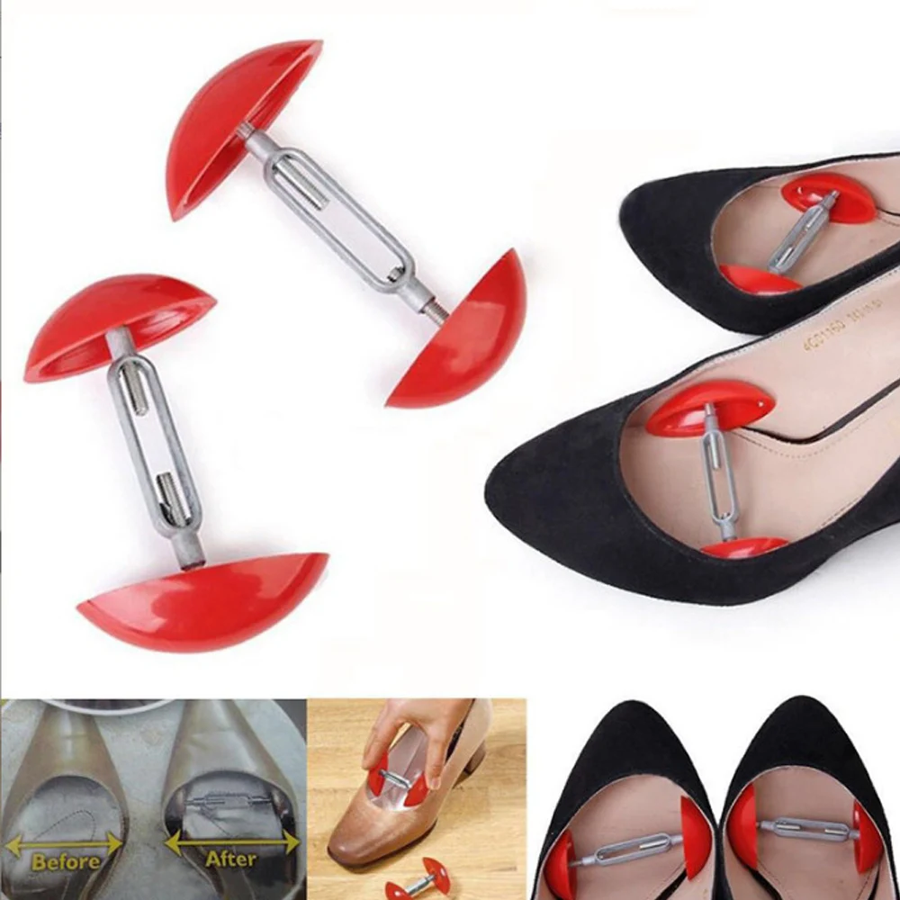 New Arrival Adjustable Mini Shoe Stretchers Shapers 2PC Portable Mini Shoes Stretchers Width Extende For Men's Women's Shoes