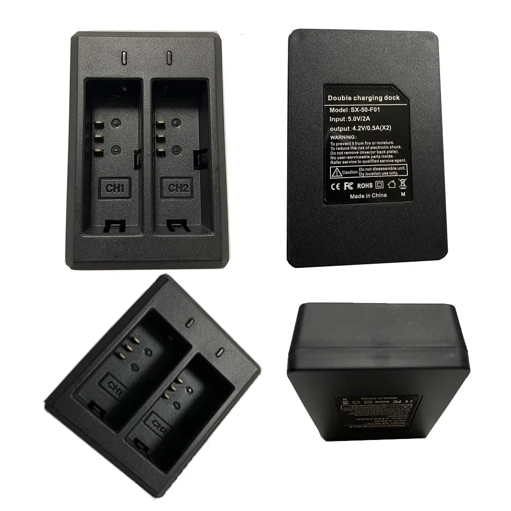1050/1350 MAH Large Capacity Lithium Battery For Waterproof Sport Camera Action Camera Battery Life 1-3 Hours