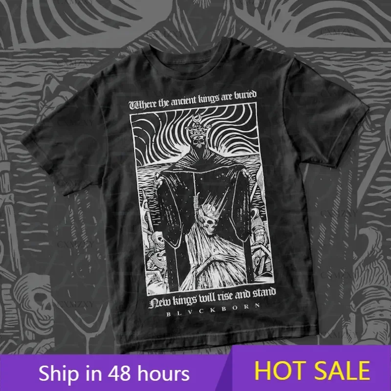 

New Kings Will Rise cotton shirtmen women enthusiast summer casual cotton unisex T-shirt