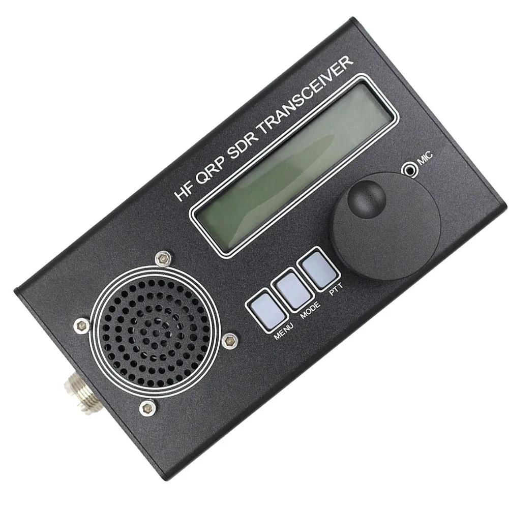 Outdoor Exploration QRP Transceiver Built-in Microphone Long Life IRF Series Transmitter Digital Radio Wave Display