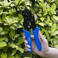 SN-02 Crimping Pliers Tube Terminal Crimper Hex Crimp Tool Multitool Insulation Cable Lug Cable Hand Tools 0.25-2.5mm² AWG 24-14