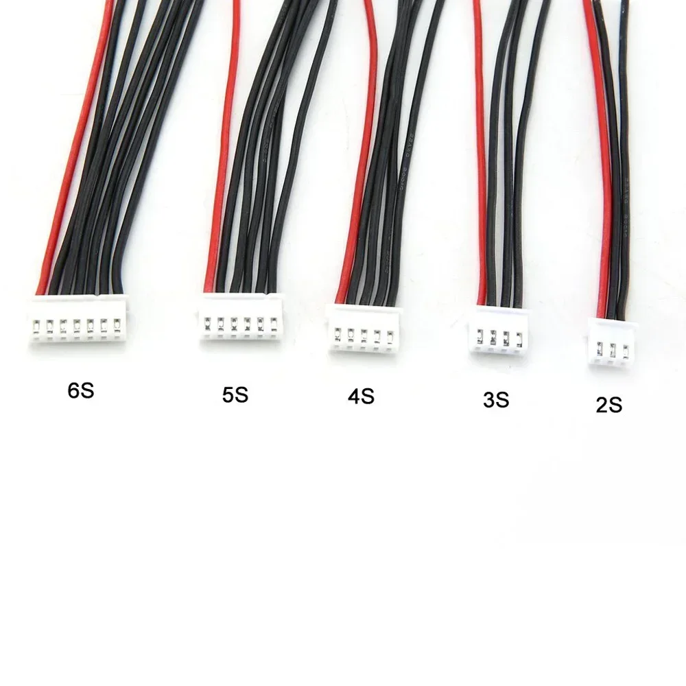 5PCS RC FPV Battery Balancing Head Extension Line Cable High Quality 2S-7.4V to 6S-22.2V Cable for Remote Control First Person