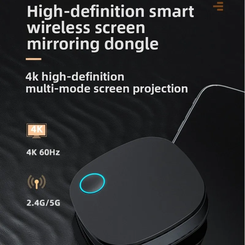 

G54 4K 60Hz 5G Беспроводной HD-совместимый ТВ-адаптер Wi-Fi для дублирования экрана Miracast Airplay для ТВ и ПК