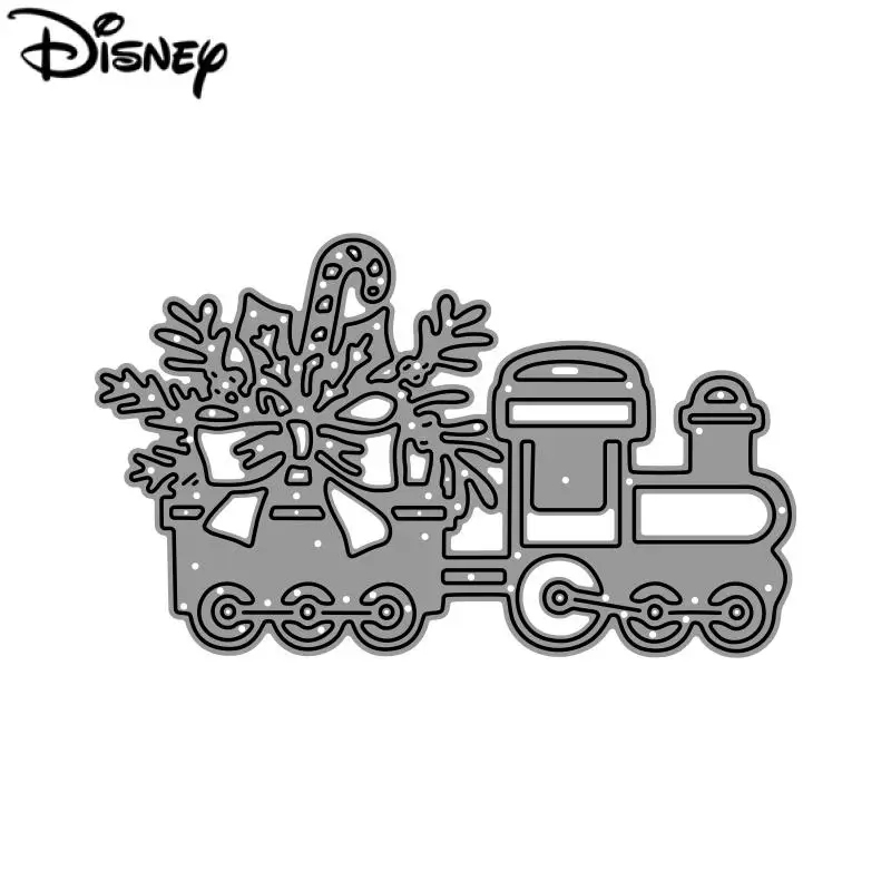 Christmas Train Metal Cutting Dies Holidays Die Cuts DIY Scrapbooking Embossing Paper Crafts Seals Stencils for Decoration