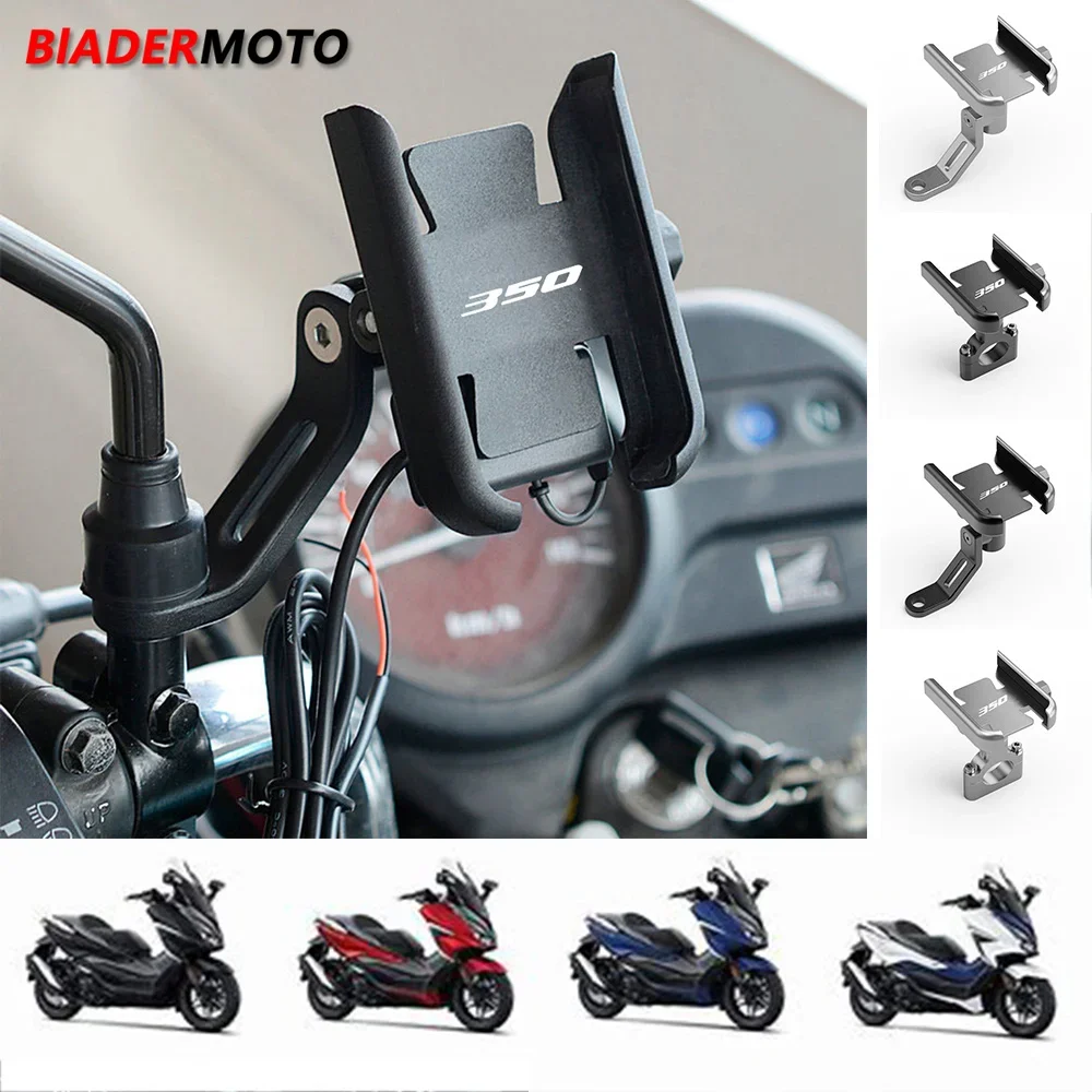 New Motorcycle Handlebar Mobile Phone Holder GPS Stand Bracket For Honda ADV350 ADV X-ADV 350 XADV350 Forza350 Forza 350 NSS350