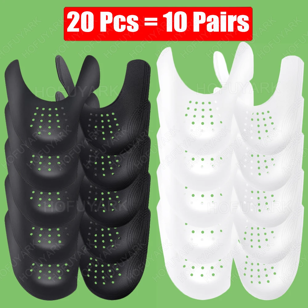 

20Pcs Shoe Anti Crease Protector for Basket Ball Shoes Head Crease Guard Sneaker Protector Shoe Stretcher Dropshipping Wholesale