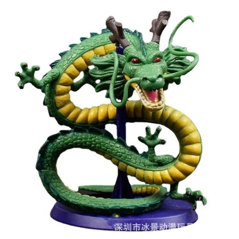 Dragon Ball Figurines Anime Sculpture Ornaments Green Shenrons Toy Models Childrens Birthday Fine Ornamentation Bedchamber Gifts