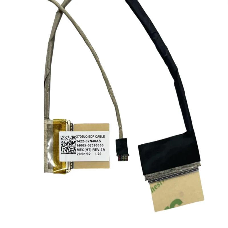 LCD LVDs Screen Cable for ASUS X705 X705UV X705UA X705UQ N705 1422-02N40AS 02MX0AS 14005-02390300 EDP CABLE 30PINS NON-TOUCH New