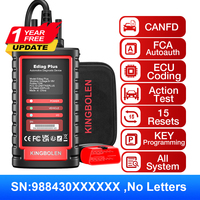 All Digital Serial number KINGBOLEN Ediag Plus CANFD FCA ALL System Thinkdiag 2 OBD Scanner 16 Reset ECU Coding Active Test