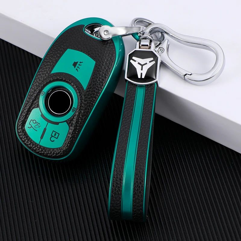4/5/6 Button TPU Key Case Cover for OPEL Astra Buick ENCORE ENVISION NEW LACROSSE Rings Protect Shell Car Styling Protection