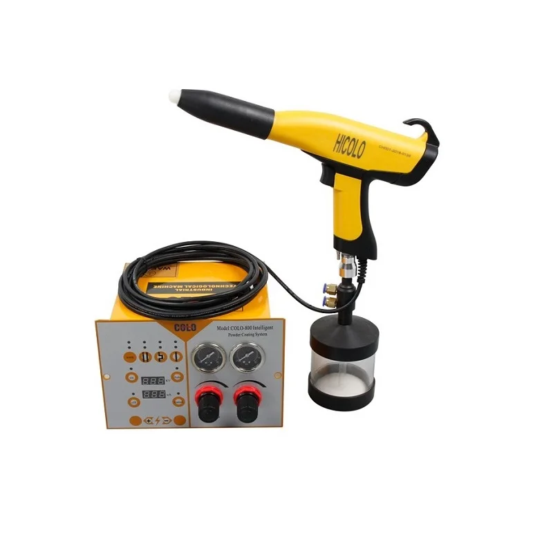 Testing Paint Spray Machine Lab Powder Coating Gun