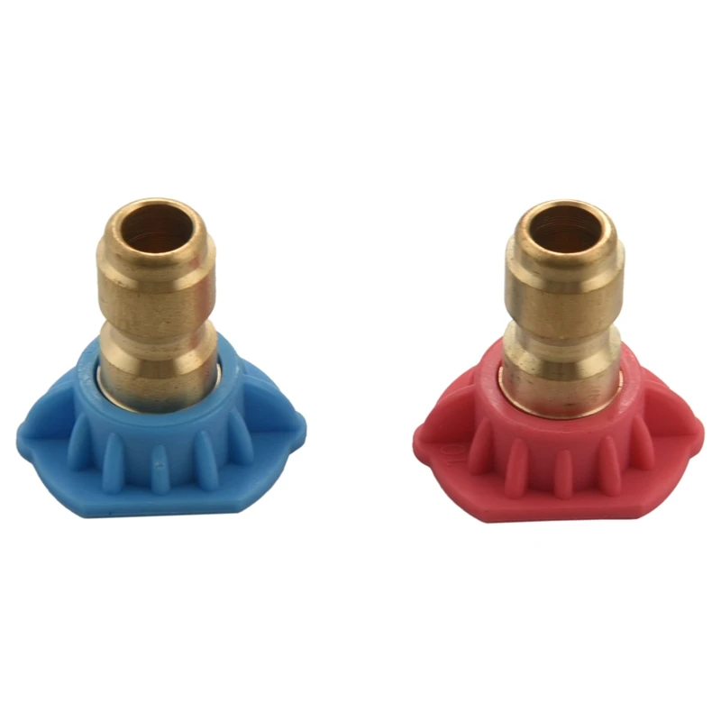 

Second Story Quick-Connect Nozzle Tips For Power Washer, Soap And Rinse Jet Stream, Long Range Nozzle,1/4 Inch, 4000Psi, 2-Packe