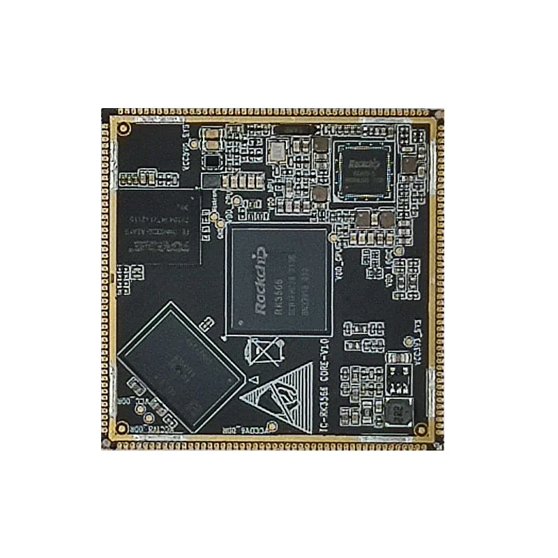 Gigabit Ethernet Rockchip 3566 SOM Module Support Android Or Linux System Used For Audio HMI