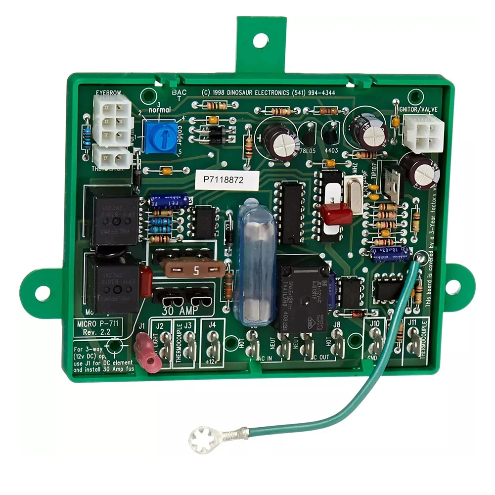 

For P-711 Control Board For RV For Dometic Refrigerator Control Circuit Boards 7x5x2 Inches Adjustable Temperature