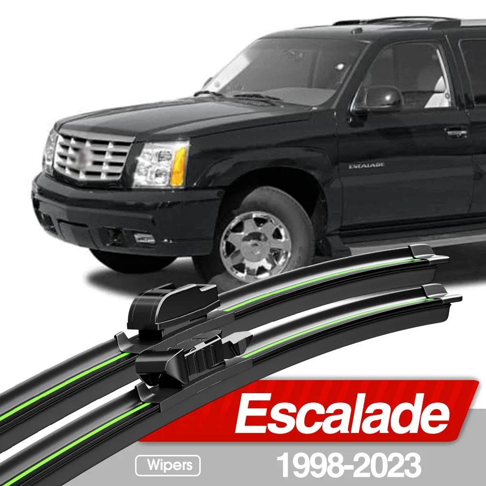 

For Cadillac Escalade 1998-2023 Front Windshield Wiper Blades 2pcs Windscreen Window Accessories 2000 2008 2011 2016 2018 2019