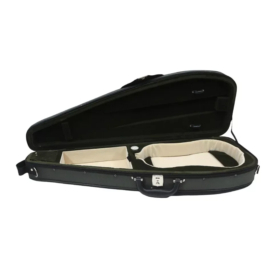 New 4/4 Violin Case Hard Shell full size violin box Lightweight nice transport With strong handles and back straps #US