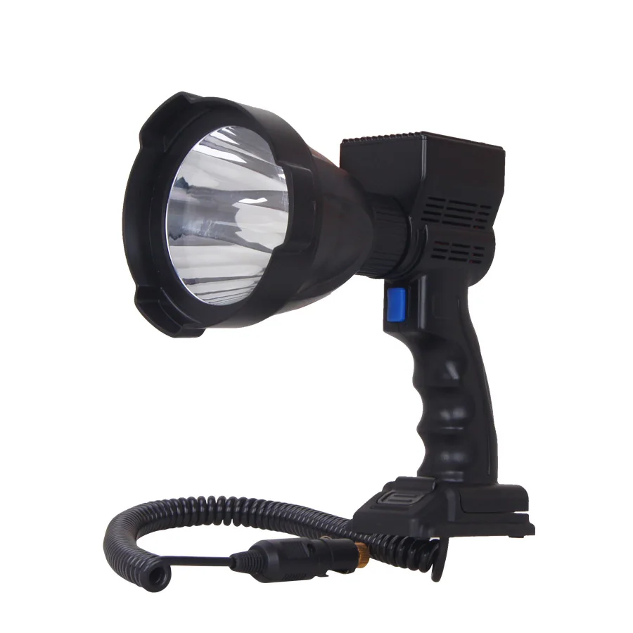 Outdoor Waterproof Searching Hunting Handheld Type-c Rechargeable LED Spotlight Searchlights Wide Beam 1000+ Flashlights 75