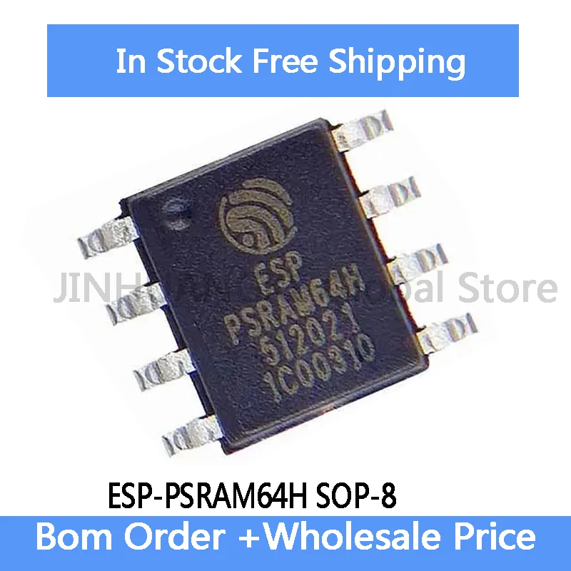 5Pcs ESP-PSRAM64H E…