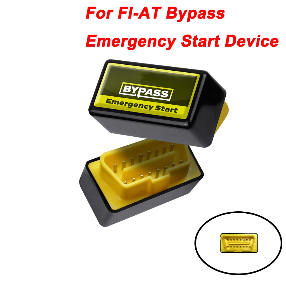 For FIAT Bypass Emergency Start Device Intelligent Ecognition ECU Diagnostic Tools Plug and Start Car Repair Essential OBD2