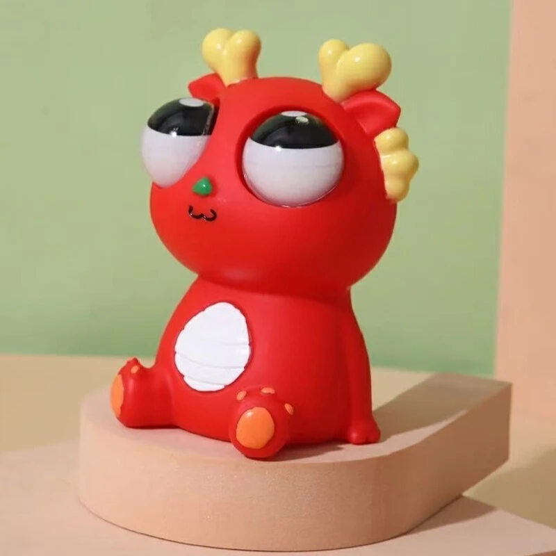 Juguetes transfronterizos, ojos escalonados, dragón de ojos anchos, juguetes para pellizar, dispositivos para aliviar el estrés, juguetes de ventilación y pequeños regalos