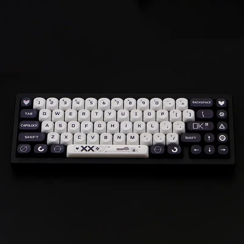 

GO theme keycap MOA\ KOA highly sublimated opaque magnetic axis mechanical keyboard universal PBT printing set