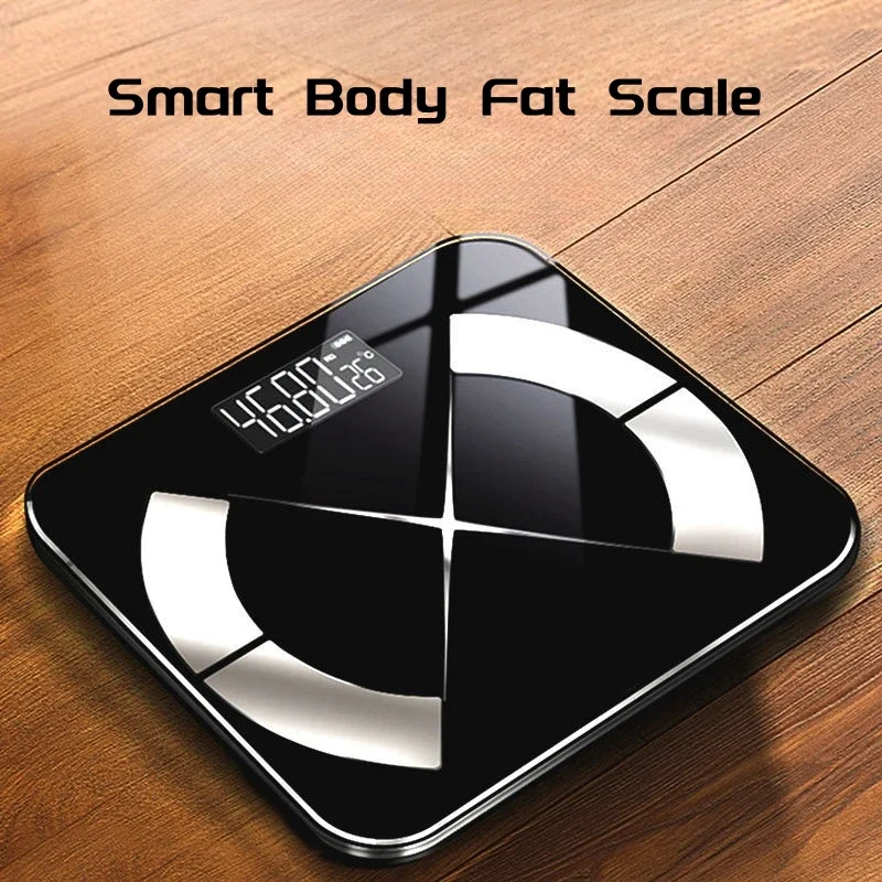 Body Fat Scale Smart Wireless Digital Bathroom Weight Scale Body Composition Analyzer With Smartphone App Bluetooth-compatible