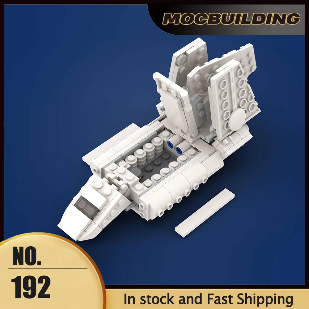 Space Movie Series Model Micro Sentinel Landing Craft MOC Building Blocks Assembly Creative Ideas Toys Collection Display Gifts